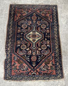 2' x 2'11 Indian Serapi Wool Rug