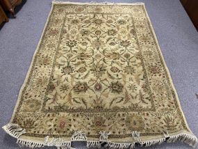 Persian Empire Naval 5 x 7 Machine Made Rug