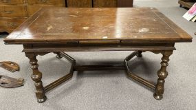 Mahogany Jacobean English Pub Table