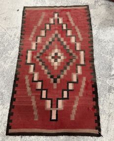 2'5 x 4'3 Kilim Hand Knotted Wool Rug