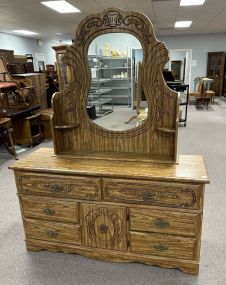 Particle Oak Double Dresser