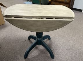 Painted Pedestal Drop Breakfast Table