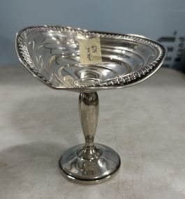 Dented Weighted Sterling Compote