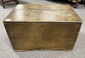 Primitive Wood Storage Box