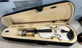 Crescent White Violin