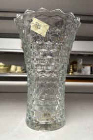 White Hall Clear Flower Vase