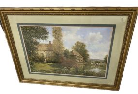 David Garcia Landscape Print of Cottage