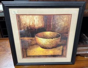 Framed Print of Still Life Bowl