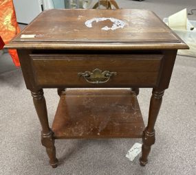 Traditional Style Cherry Night Stand