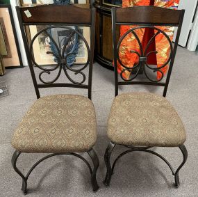Pair of Metal Side Chairs