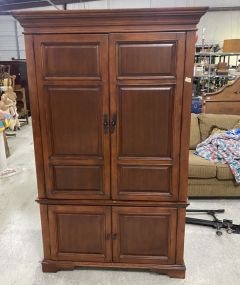 Havertys Cherry Computer Armoire