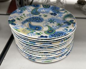 Royal Norfolk Ceramic Dinner Plates