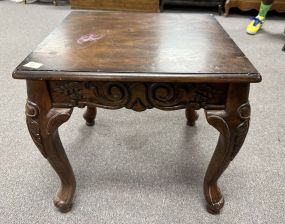 Antique Reproduction Cherry Side Table