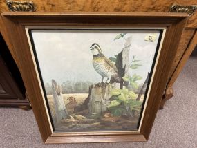 A J Rudisill Bird Framed Print