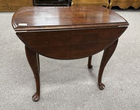 Queen Anne Cherry Drop Leaf Table