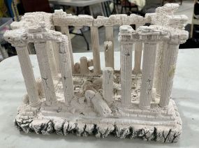 Plaster Mold of Grecian Temple