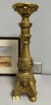 Gold Gilt Candle Holder
