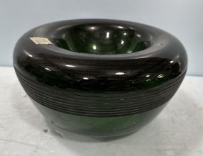 Makora Green Glass Vase
