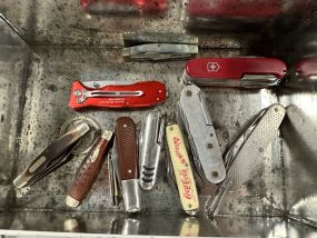 Collection of Vintage Pocket Knives