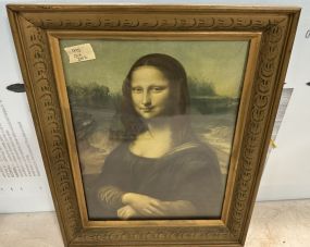 Framed Print of Mona Lisa