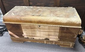 Worn Depression Era Cedar Chest