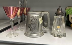 Rebels, Pink Stems, and Bohemia Glass Shaker