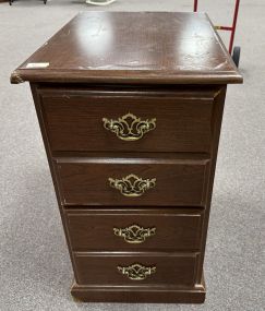 Particle Cherry Two Drawer File Cabinet