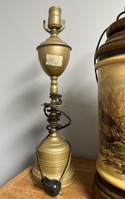 Small Painted Urn Lamp