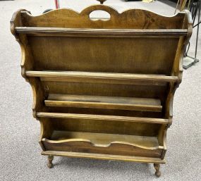 Vintage Canterbury Magazine Stand