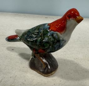 Wolfe Studios Ceramic cardinal Bird