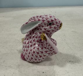Herend Hand Painted Rabbit