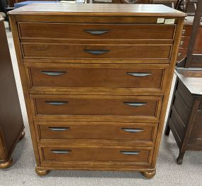 Modern Cherry Chest of Drawers