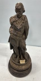 Metal Statue of William Shakespeare