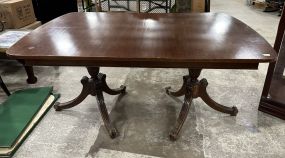 Vintage Duncan Phyfe Mahogany Dining Table