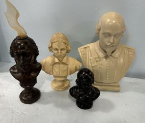 Group of Decorative Bust Statues