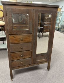 Early 1900's Oak Chifforobe