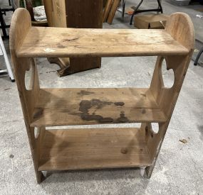 Three Tier Old Pine Shelf