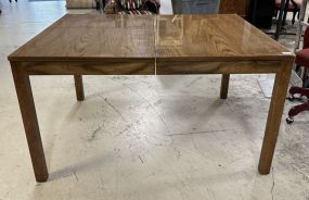 Lenoir Co. Mid Century Style Oak Finish Dining Table