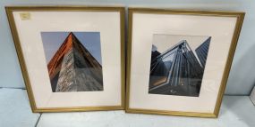 Two Framed Archretict Photographs
