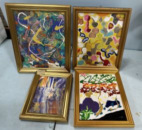 Four Michael A. Lewis Framed Paintings