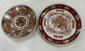 Sova & Sova Bowl and Japanese Porcelain Charger