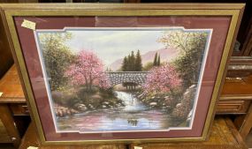 Sambafano Framed Print of Bridge