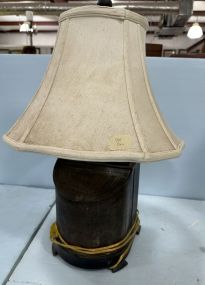 Antique Coffee Tin Lamp