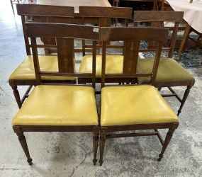 5 Mahogany Dining Chairs