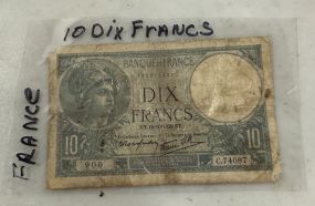 10 Dix Francs
