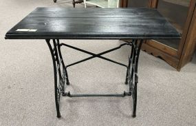 Painted Top Sewing Machine Base Table