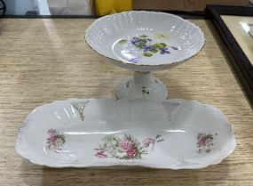 Kaiser W. Germany Compote and Porcelain Dish