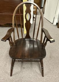 Pine Windsor Reproduction Arm Chair