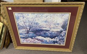 Large Landscape Framed Print