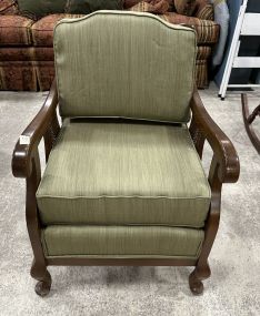 French Style Caned Arm Chair